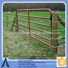 Galvanised Oval Rail Panels Pins Included Cattle fence